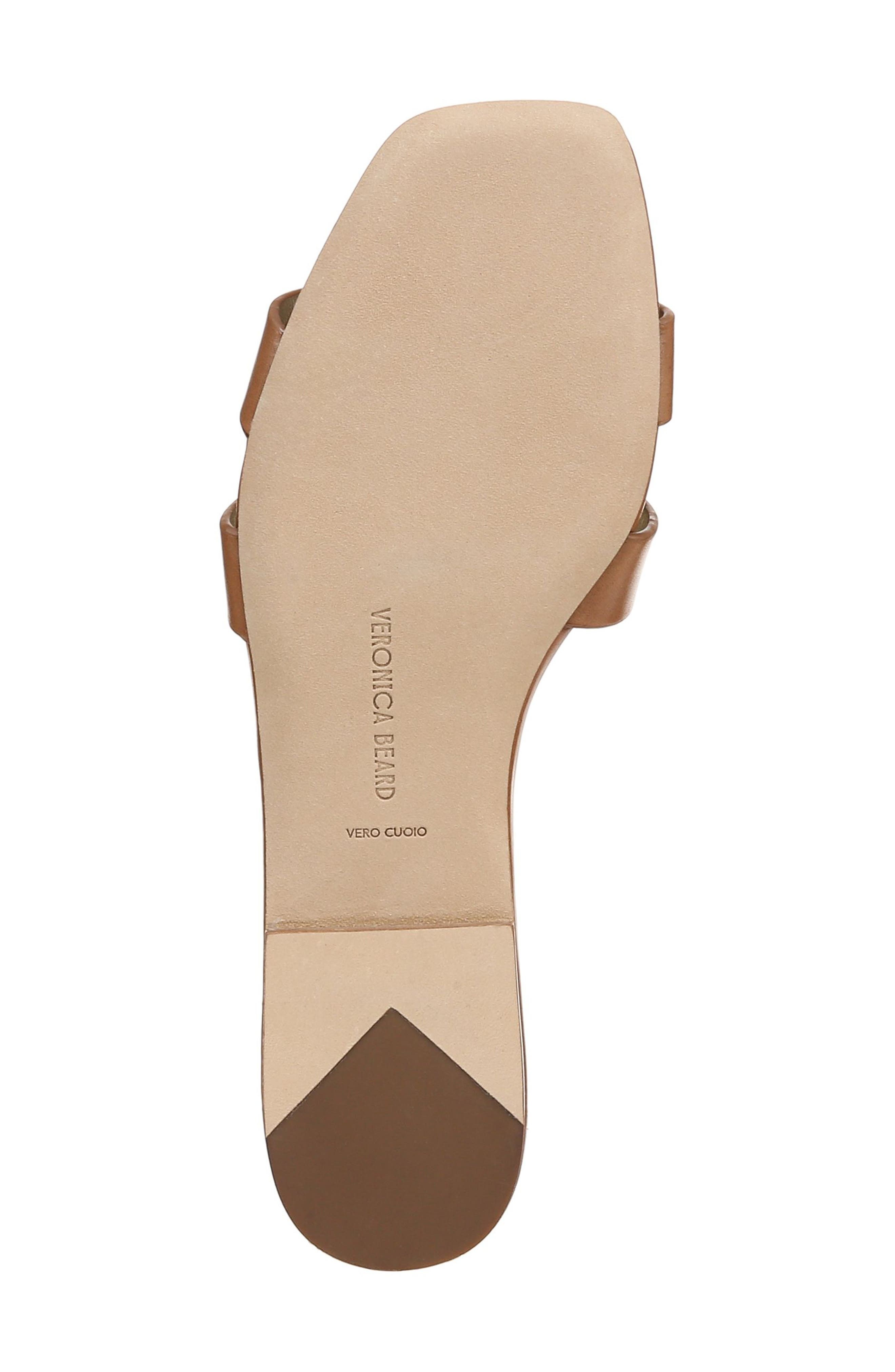 Veronica Beard Via Slide Sandal in Honey at Nordstrom - 6