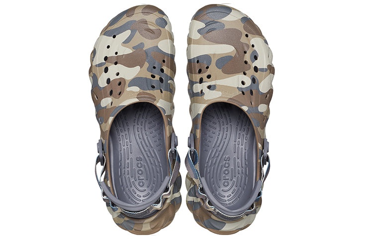Crocs Echo Camo Redux Clog 'Charcoal Camo Green' 209134-025 - 5