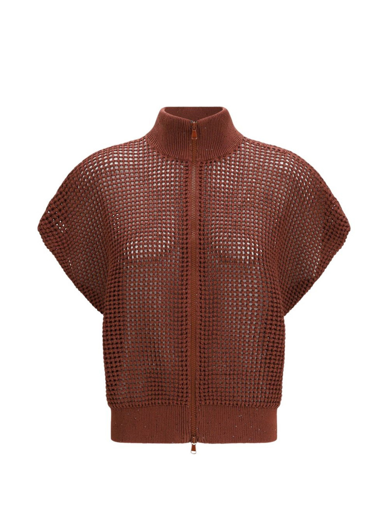 open-knit cardigan 1