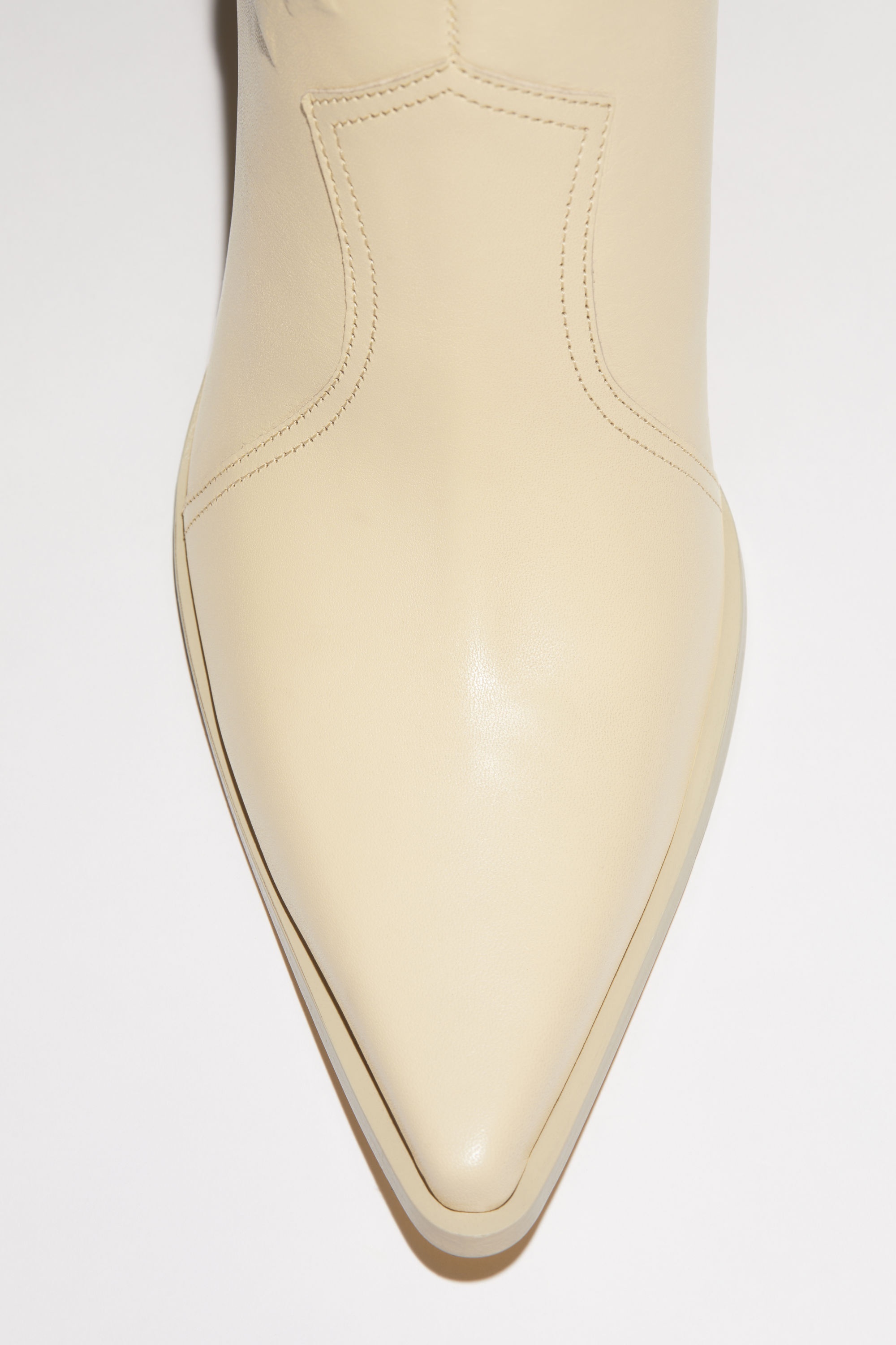 Heel ankle boots - Cream beige - 6