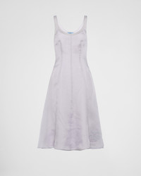 【プラダ・PRADA】Re-Edition 1995 organza dress Prada Re-Edition 1995 Organza Halterneck Dress | Black