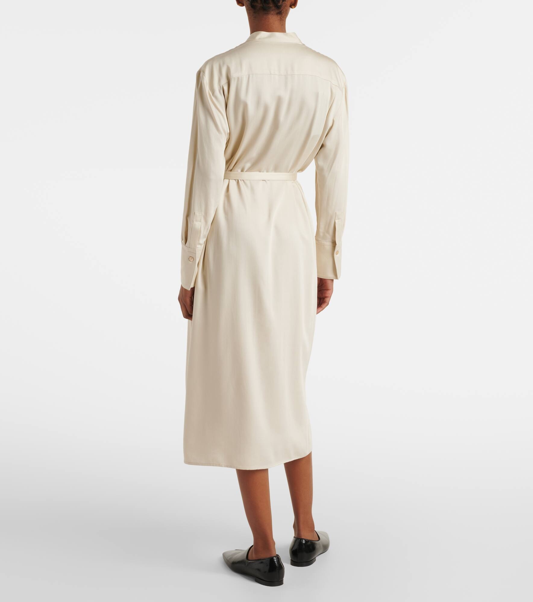 Rosan belted midi dress - 3