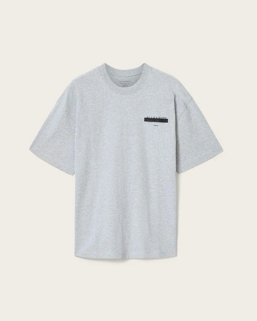 REDACT OVERSIZED EMBROIDERED LOGO T-SHIRT - 1