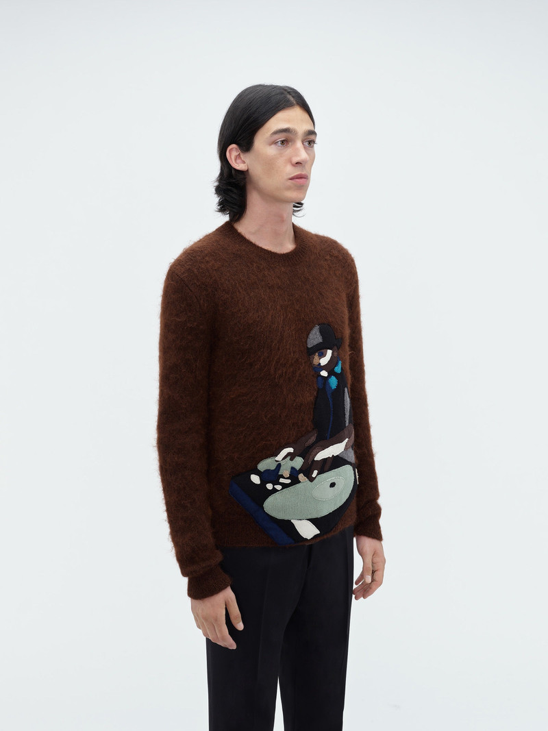 AMIRI TURN TABLE CREW outlook