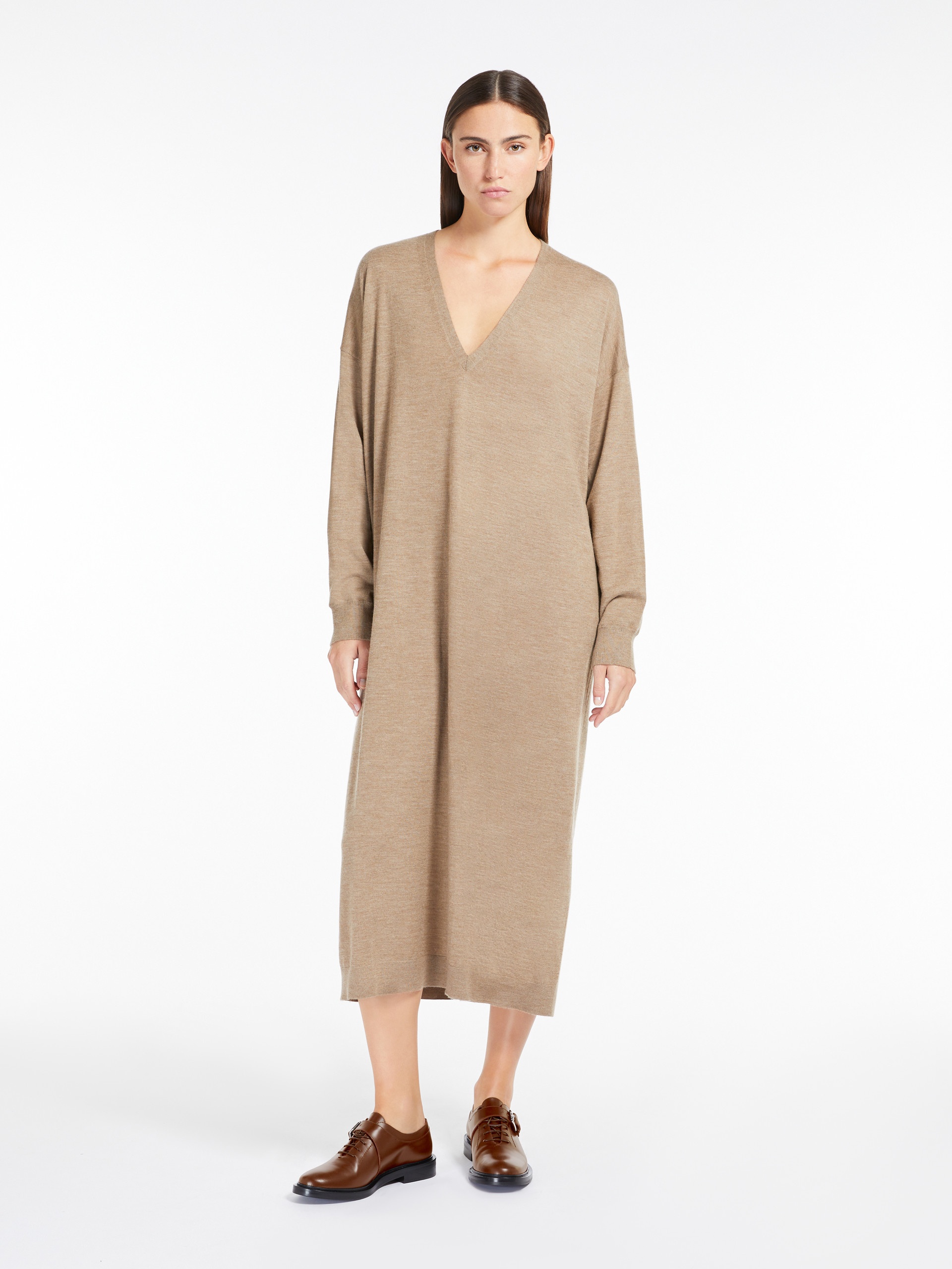 CERTOSA Cashmere yarn pullover dress - 2