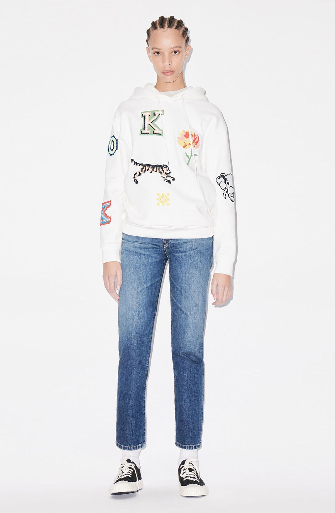 KENZO Pixels' hoodie sweatshirt - 3