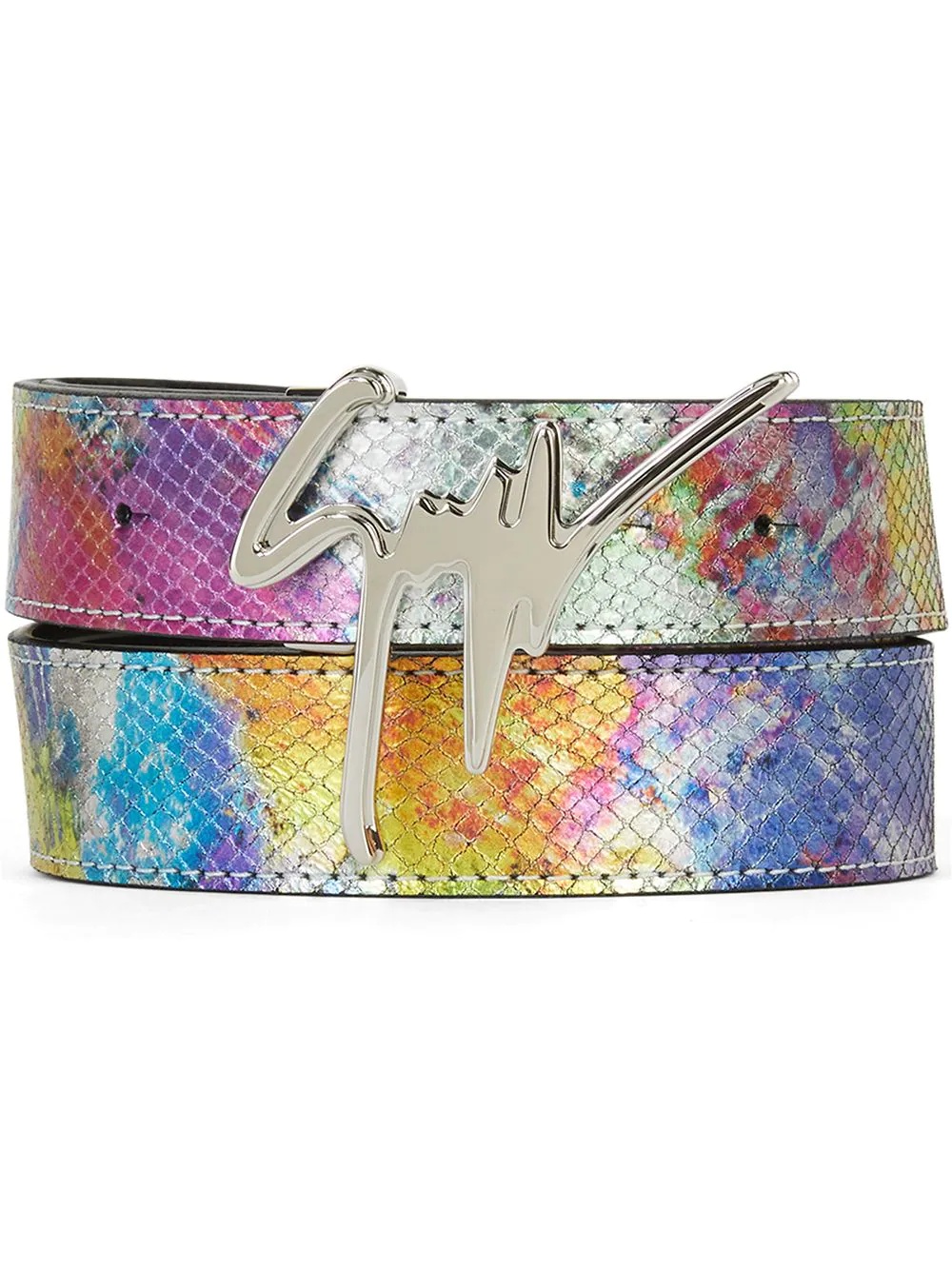 Signature buckle belt - 1