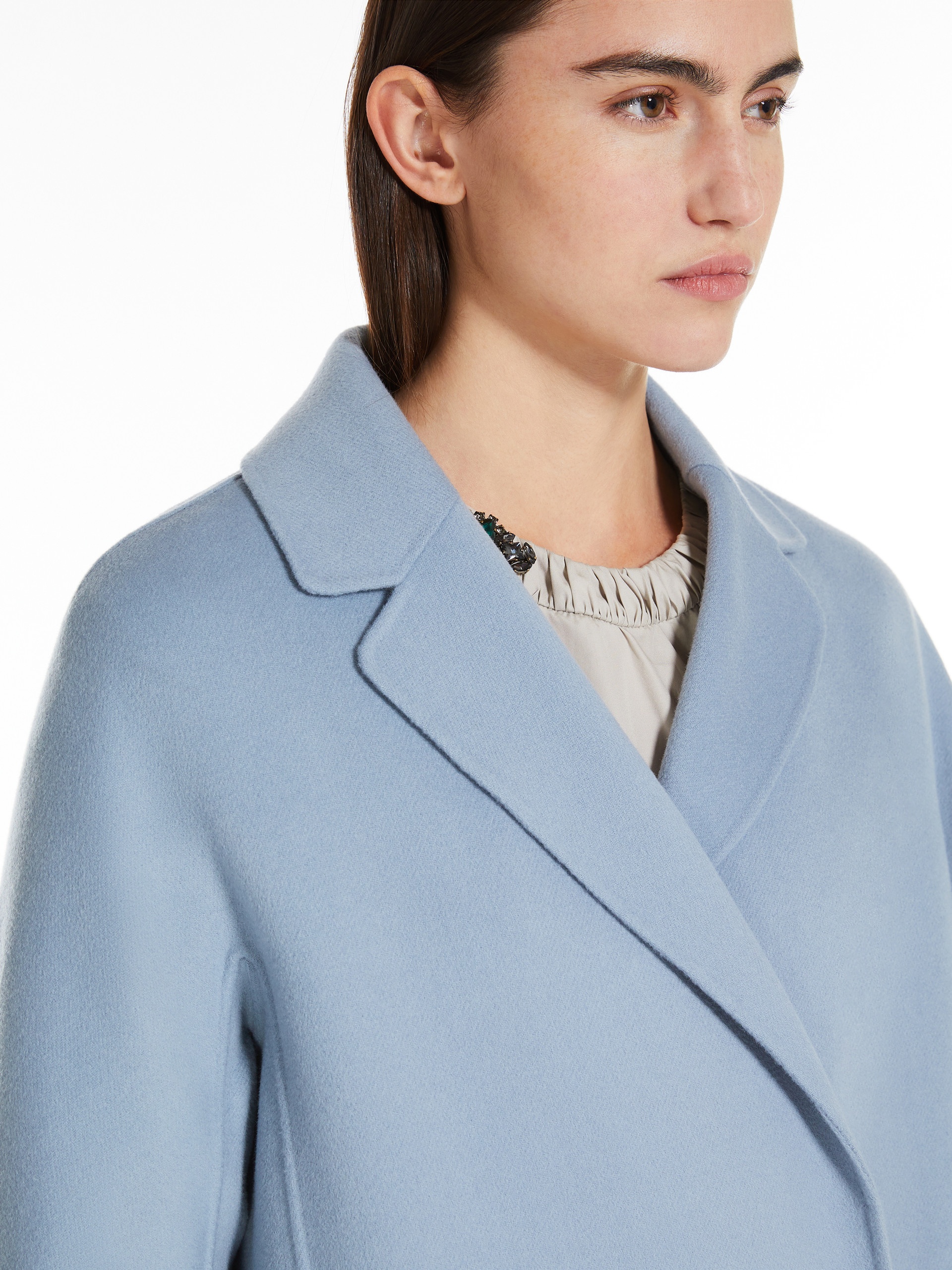 ARONA Double-faced short wool coat - 5