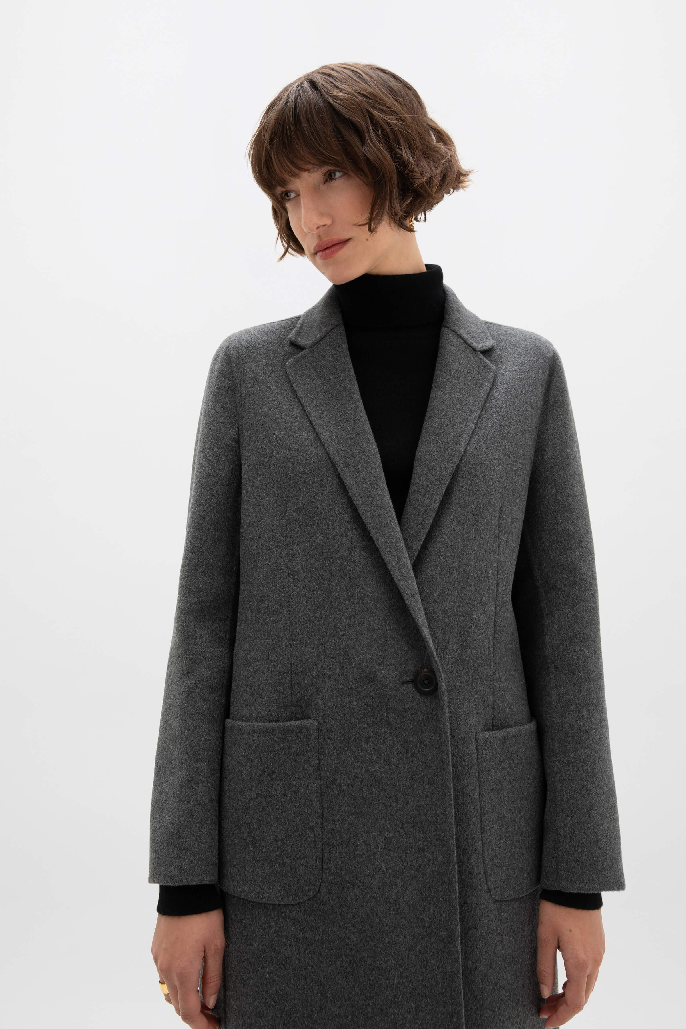 Classic Cashmere Coat - 4