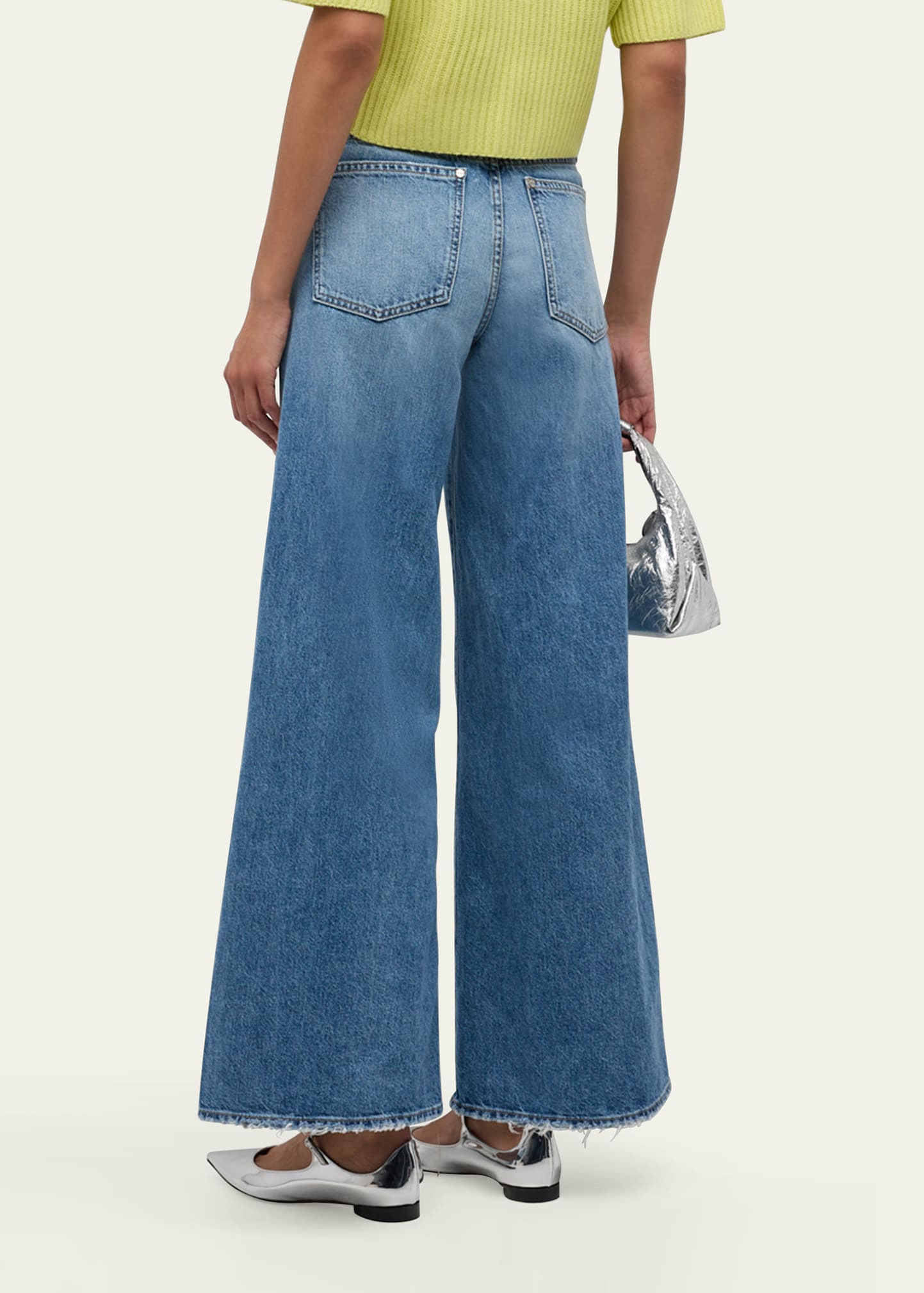 Tiny Dancer Wide-Leg Denim Jeans - 3