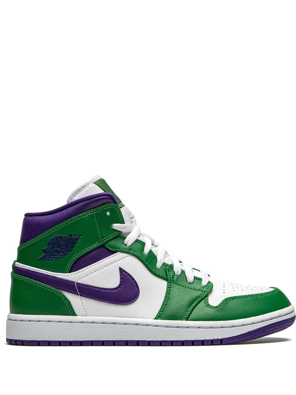 Air Jordan 1 Mid aloe verde/court purple - 1