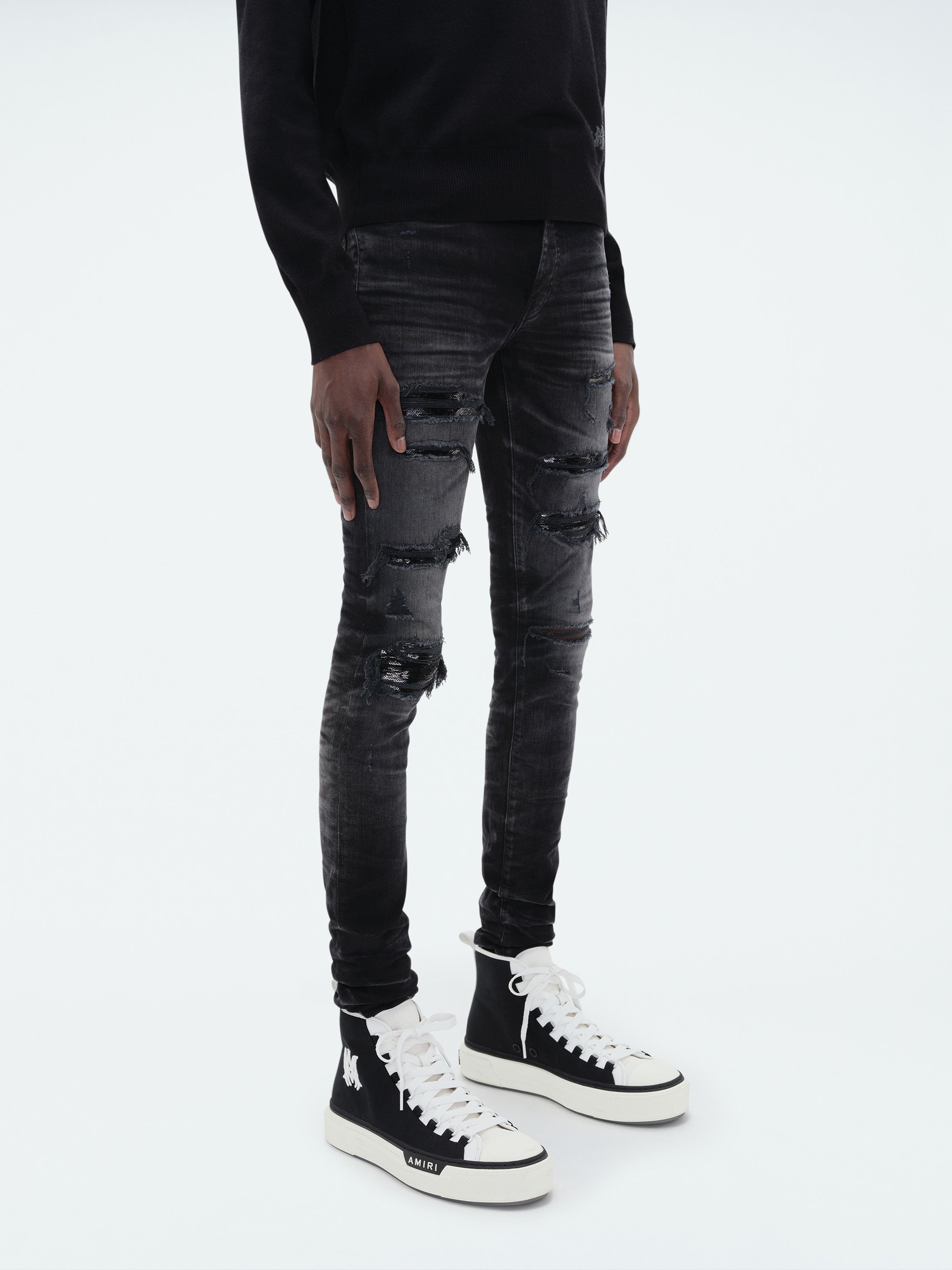新品 AMIRI SEQUIN THRASHER JEAN 31 AMIRI SEQUIN THRASHER JEAN - 6974809473089 | REVERSIBLE