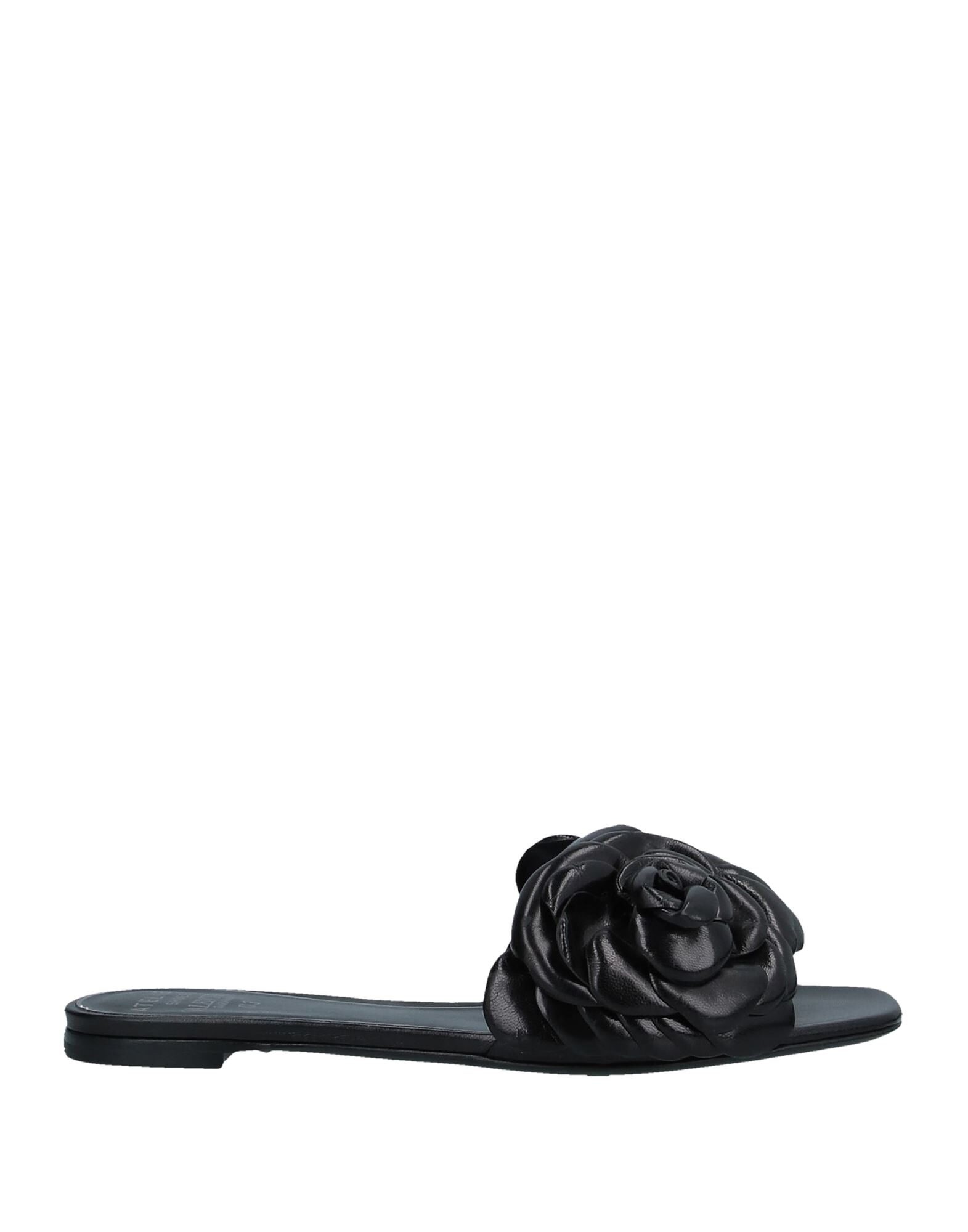 Black Women's Sandals - 1