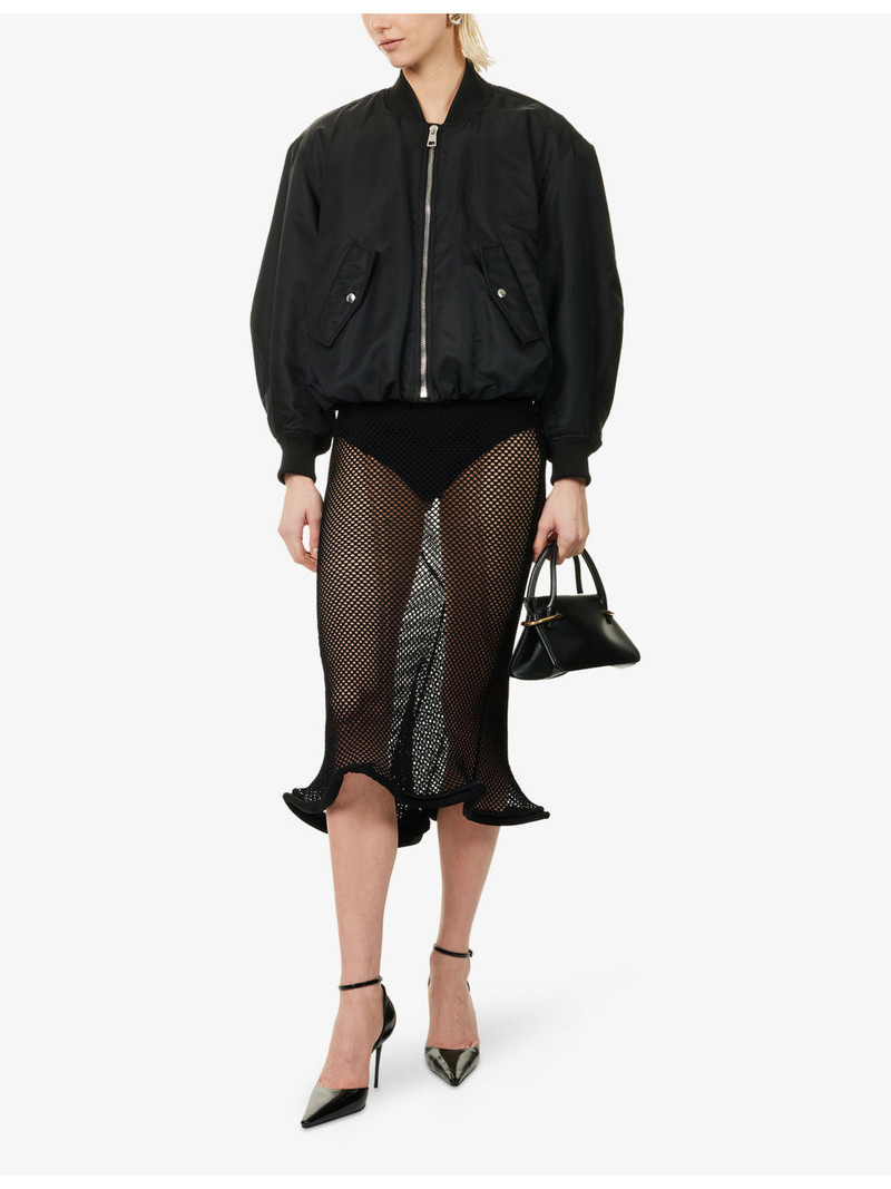 Givenchy Sculptural Mesh Maxi Skirt outlook