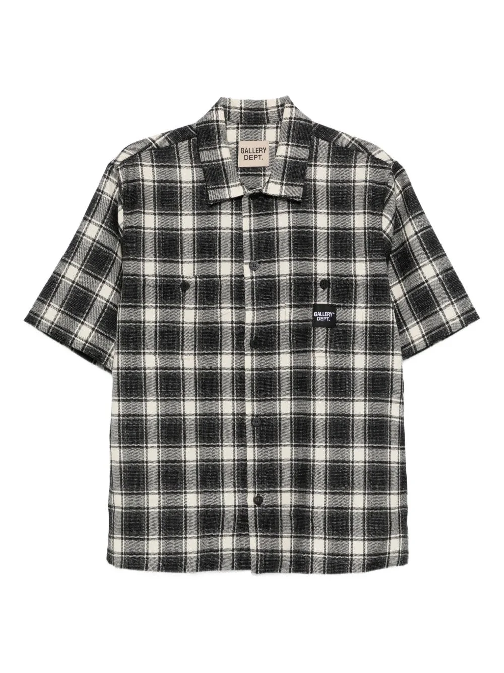 Playground short-sleeve plaid shirt - 1