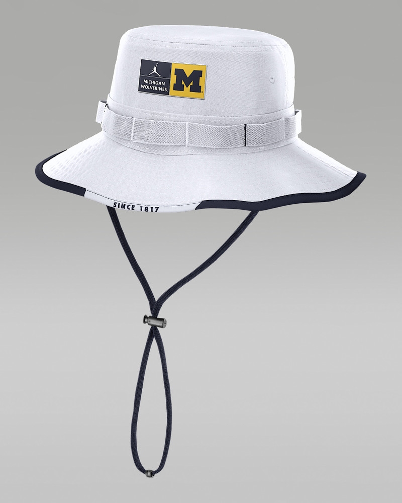 Michigan Apex Boonie Men's Jordan Brand Dri-FIT College Bucket Hat 1