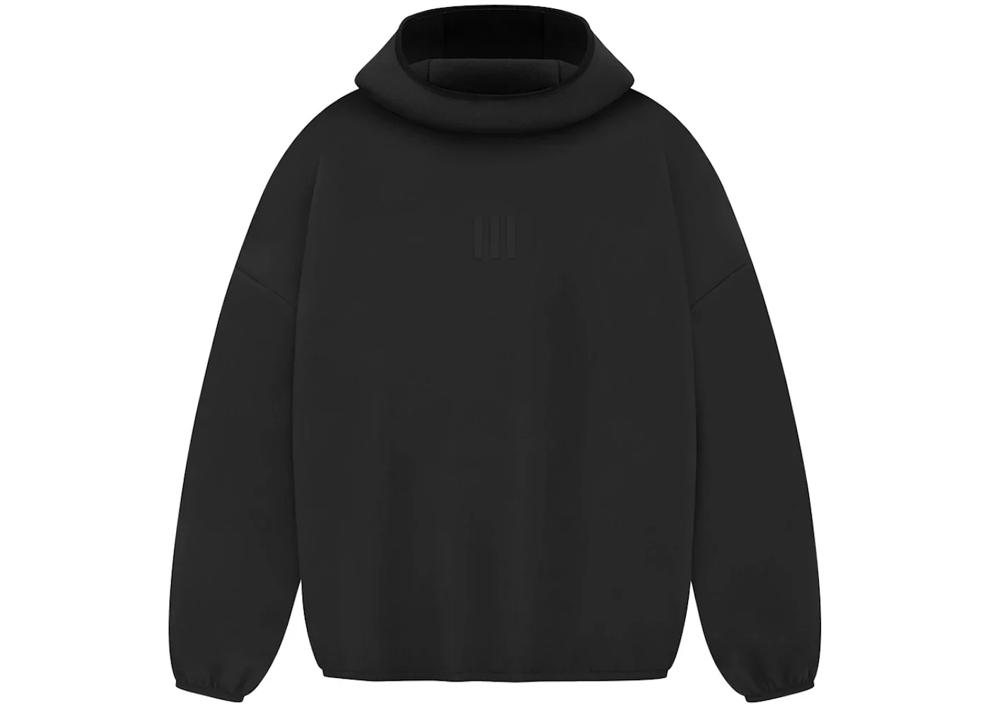 Fear of God Athletics Suede Fleece Hoodie Black - 1