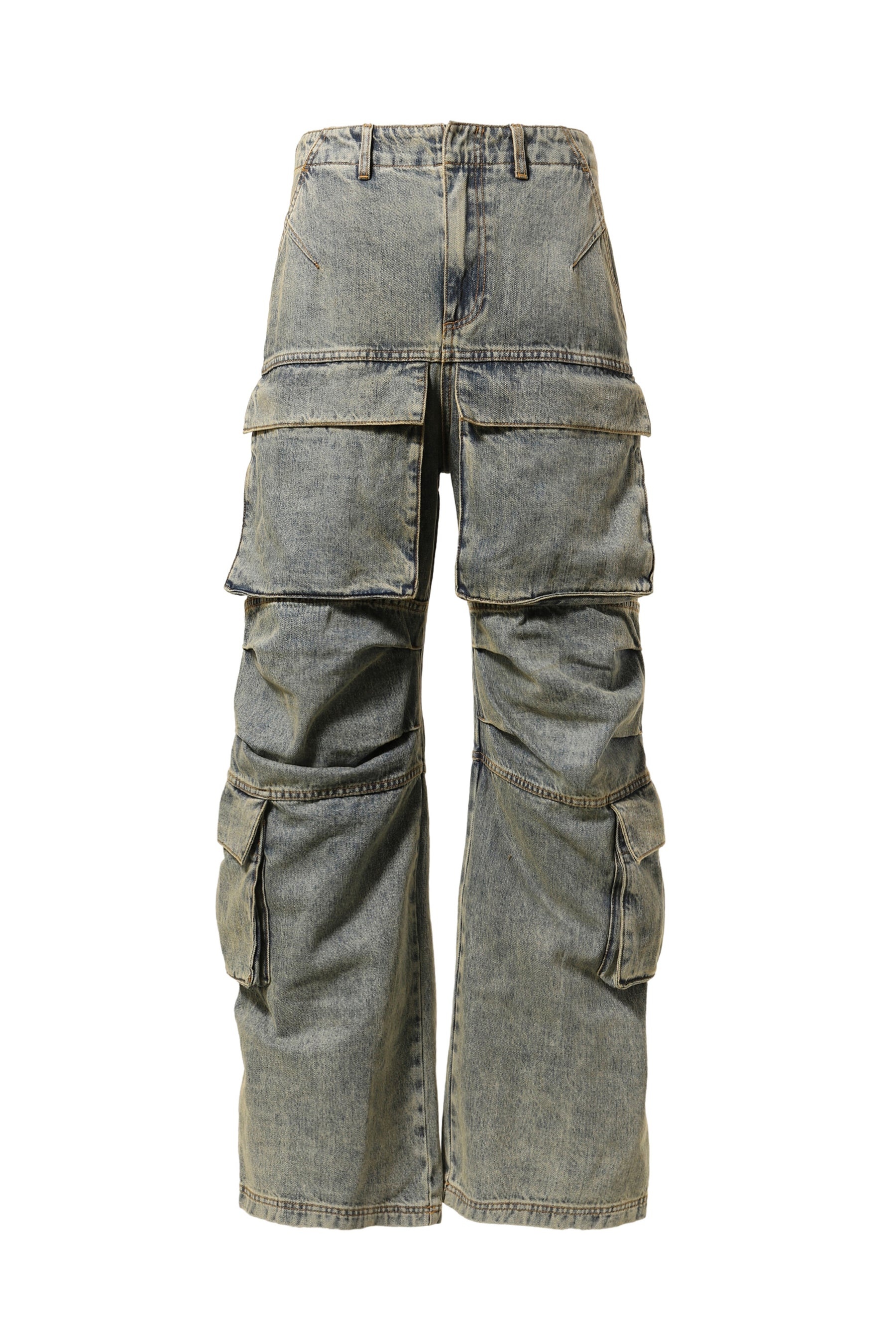 entire studios HEAVY DENIM CARGO / SURFACE WAVE
