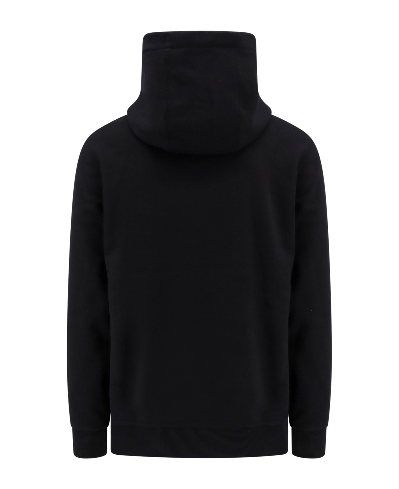 Black Cotton Sweatshirt - 2