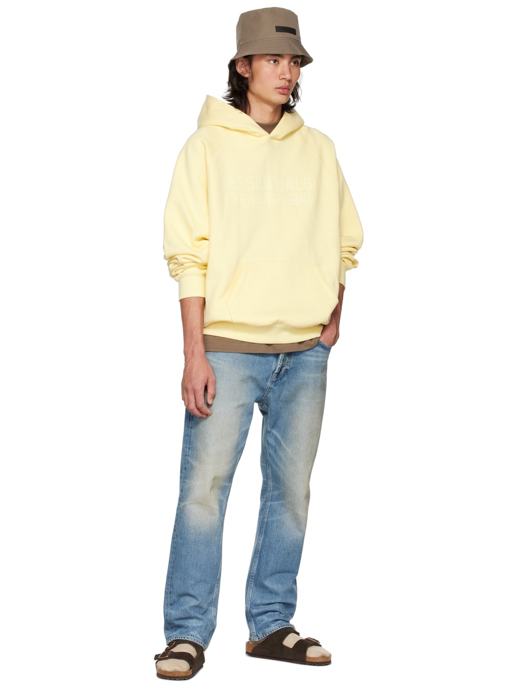 Yellow Raglan Hoodie - 4