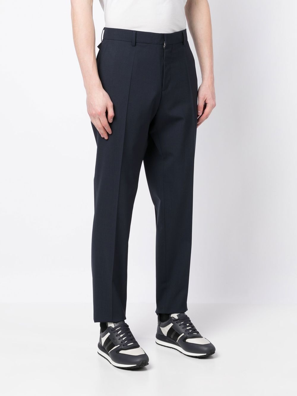 straight-leg tailored trousers - 3