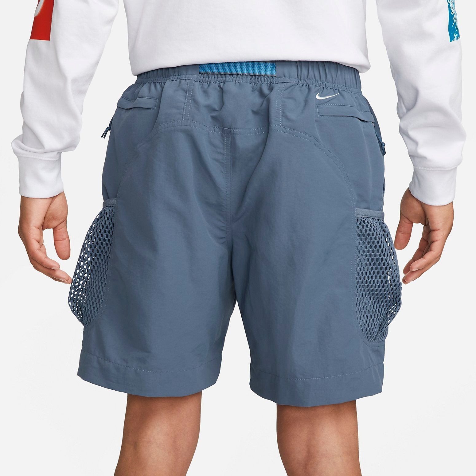 Nike ACG Snowgrass Cargo Shorts 'Blue' DV9406-491 - 4