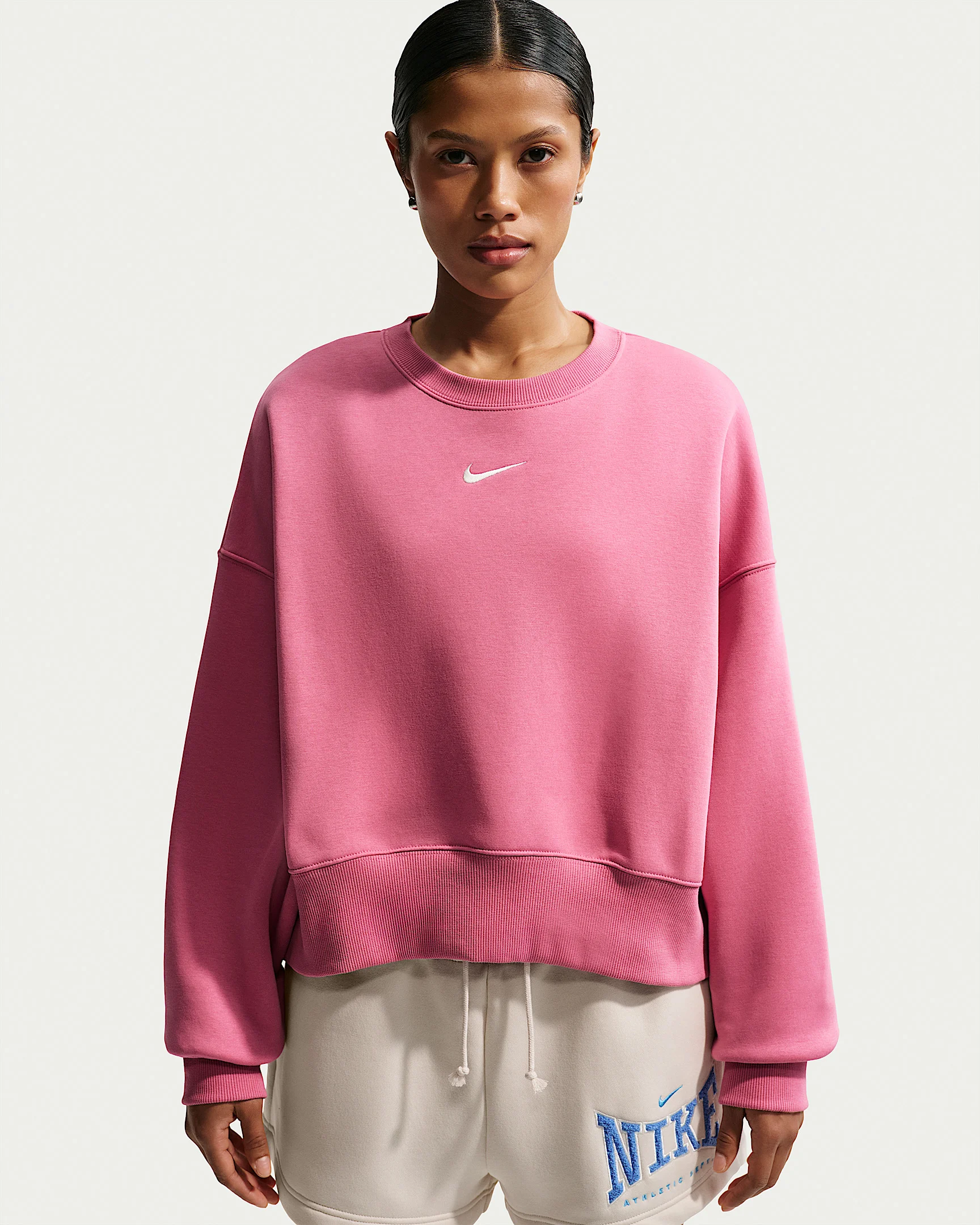 Nike Sportswear Phoenix Fleece Women's Over-Oversized Crew-Neck Sweatshirt - 1
