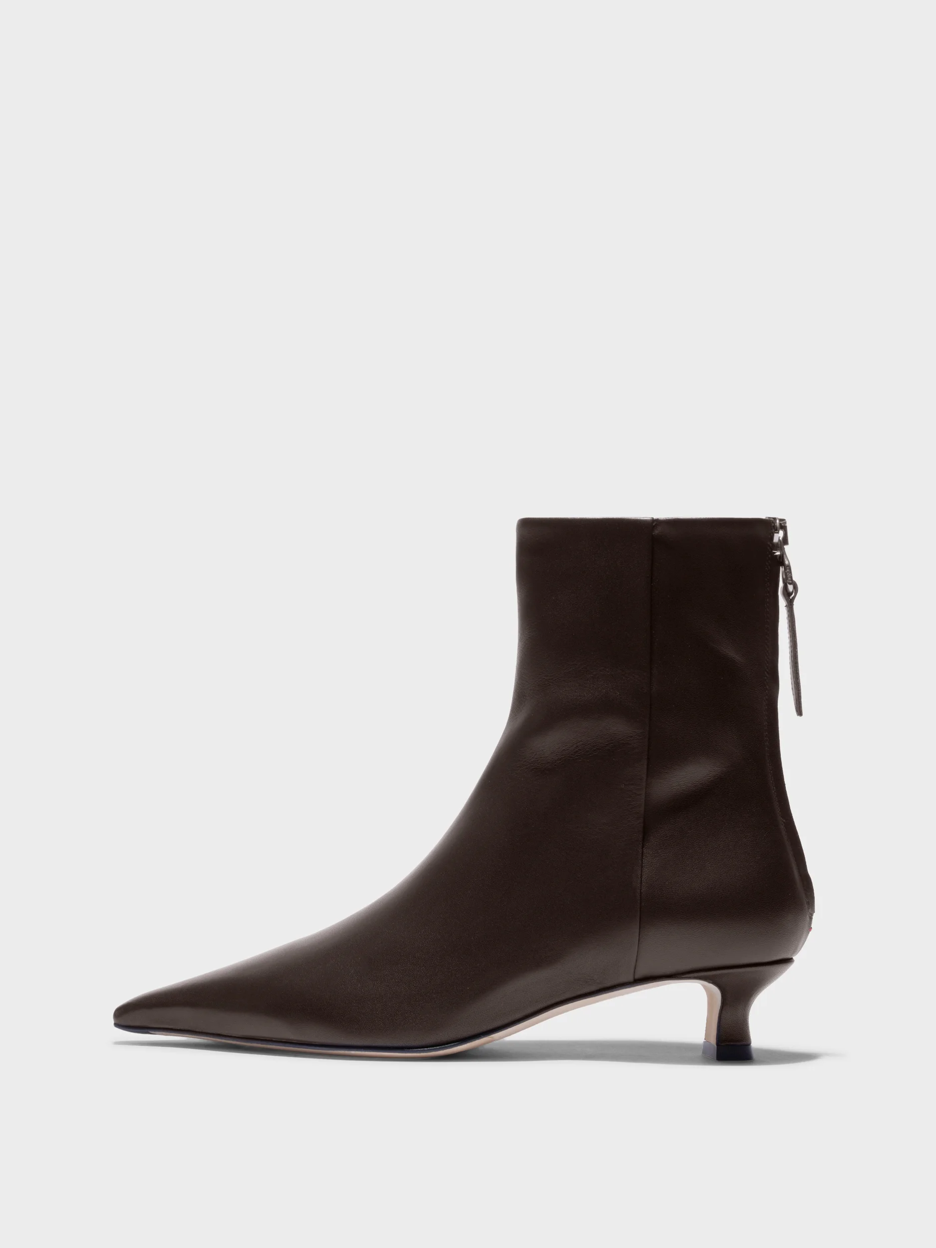 Zoe Leather Ankle Boots - 1