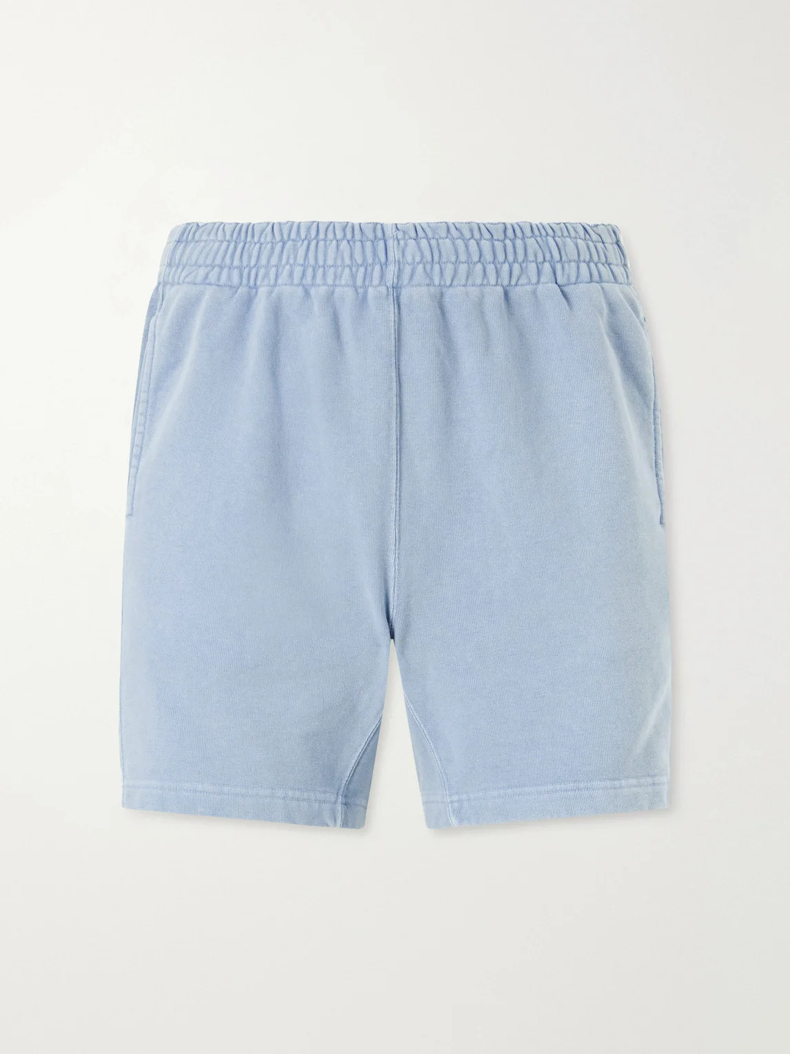 Straight-Leg Cotton-Jersey Shorts - 1