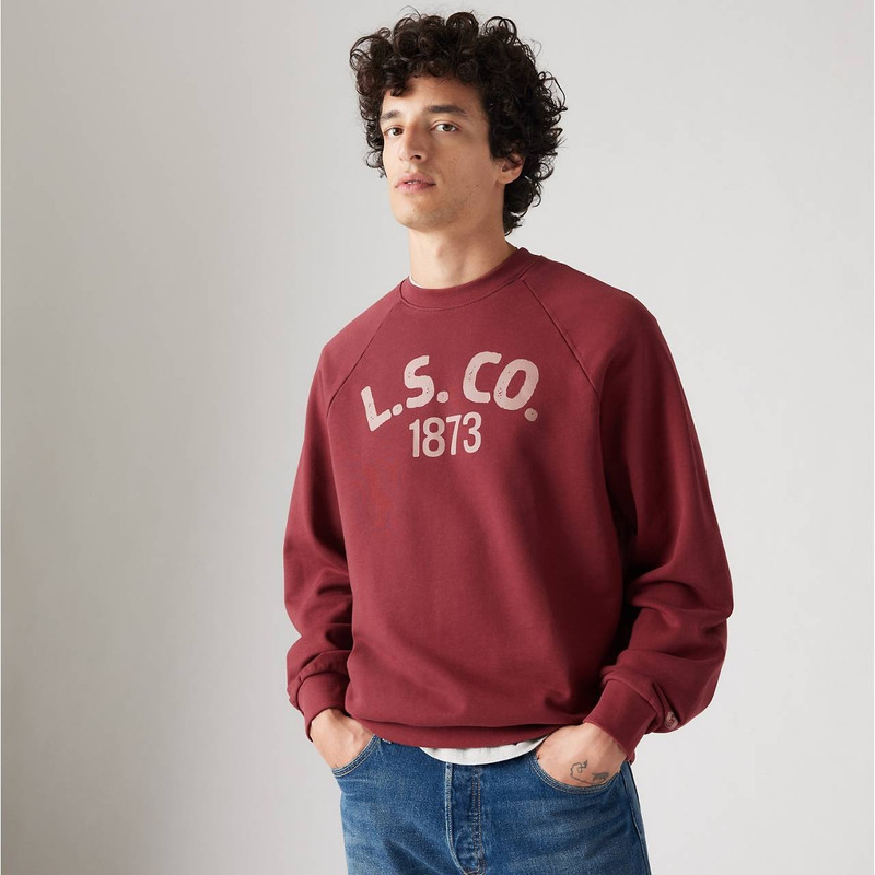 Levi's RAGLAN GRAPHIC CREWNECK SWEATSHIRT outlook