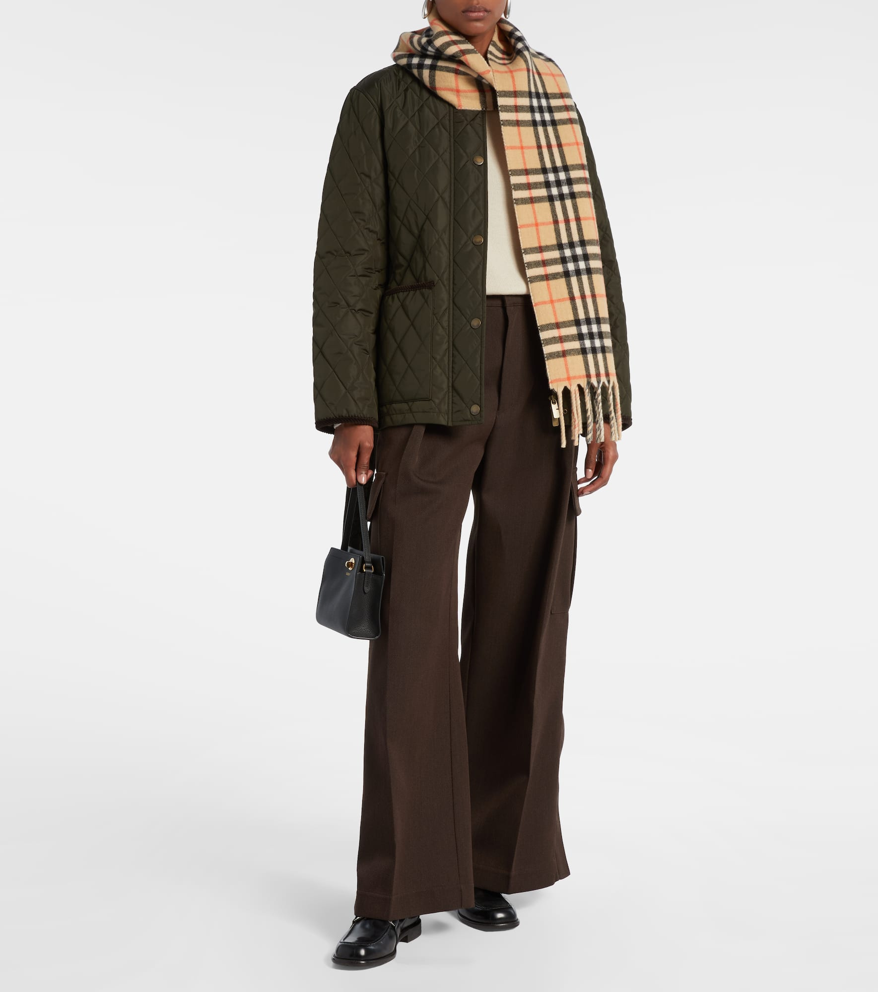 Belted quilted jacket - 2