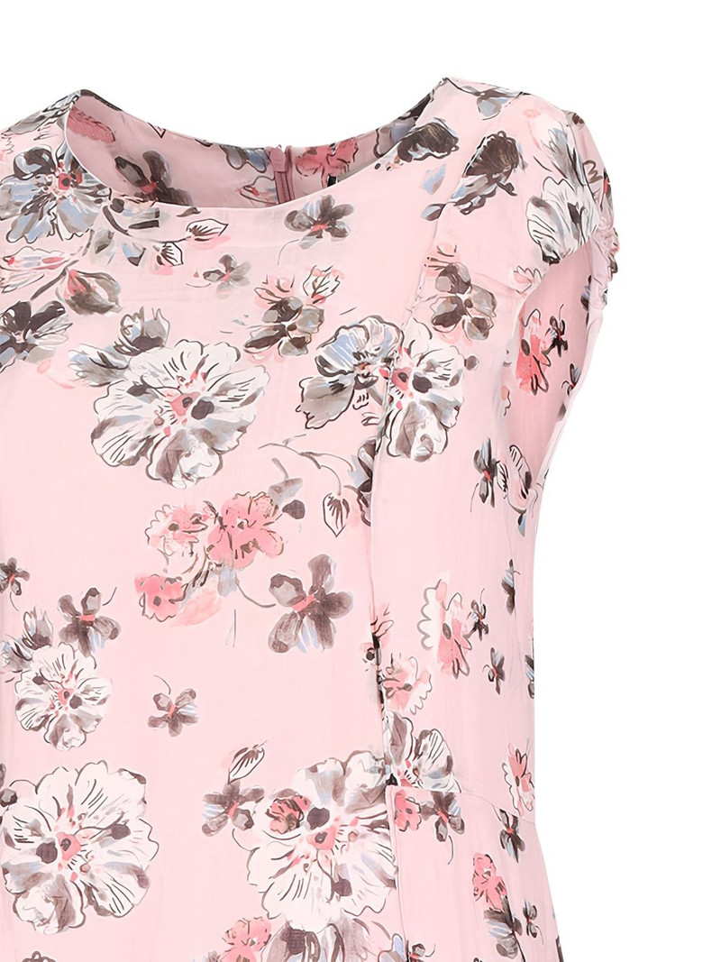 floral-print cap-sleeve maxi dress 3