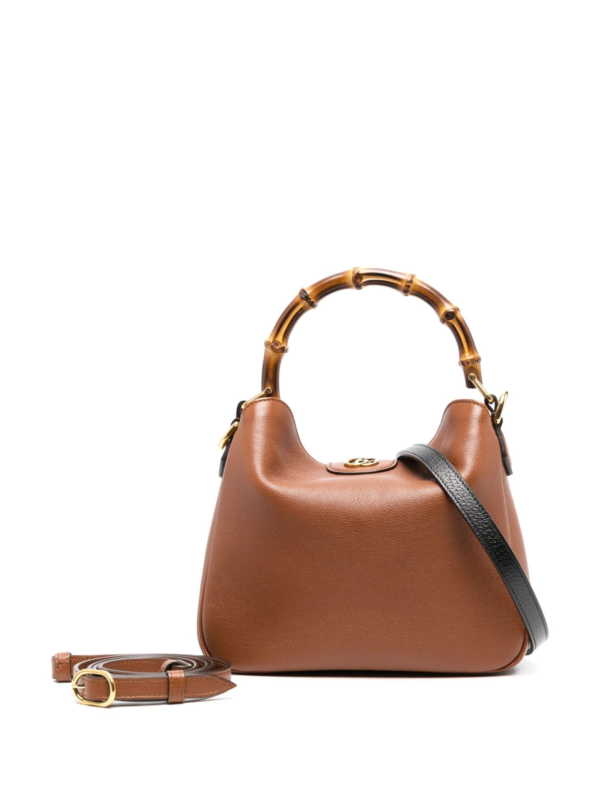 Brown Diana Small Leather Tote bag - 7