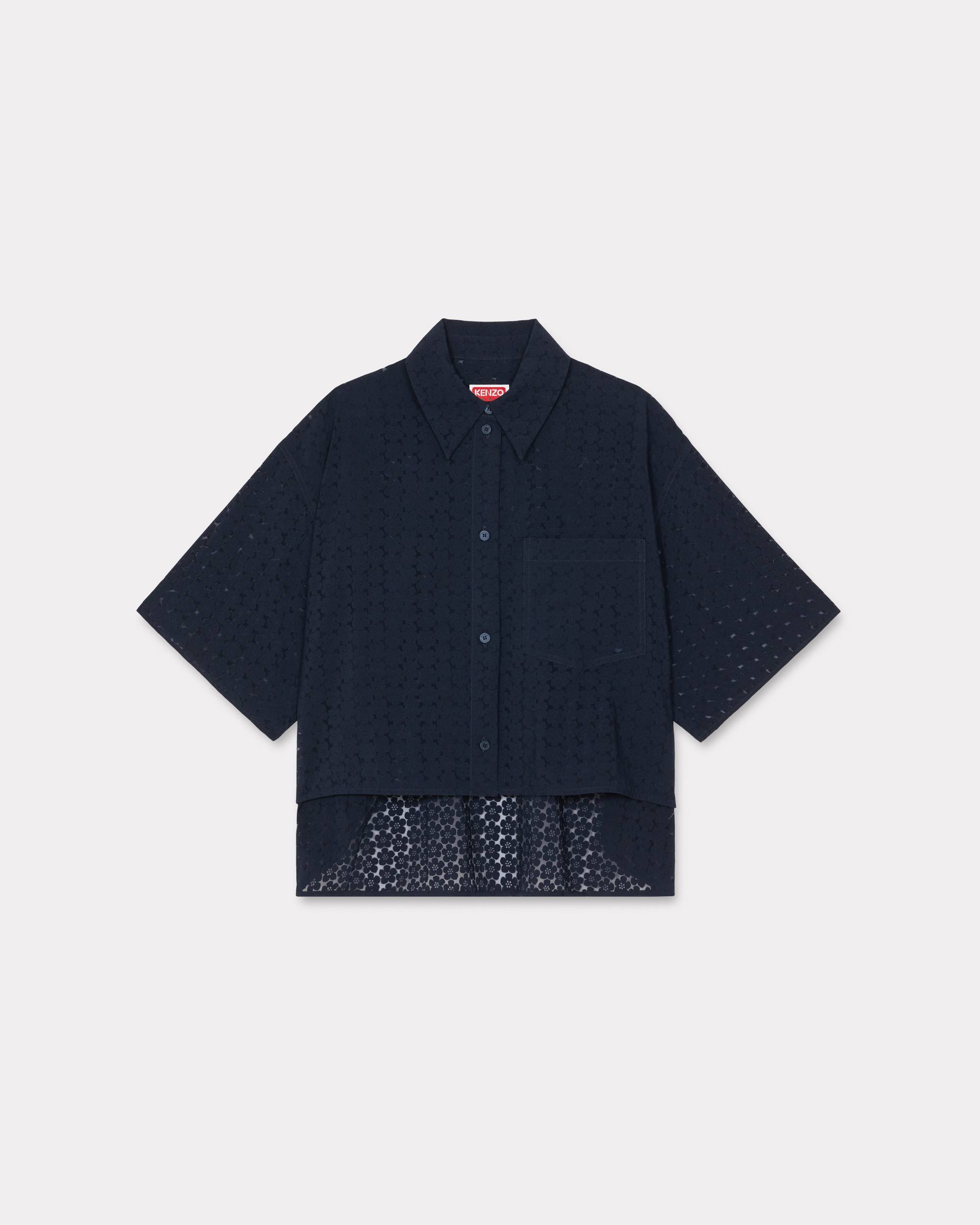 'KENZO Boke Flower' cropped shirt - 1