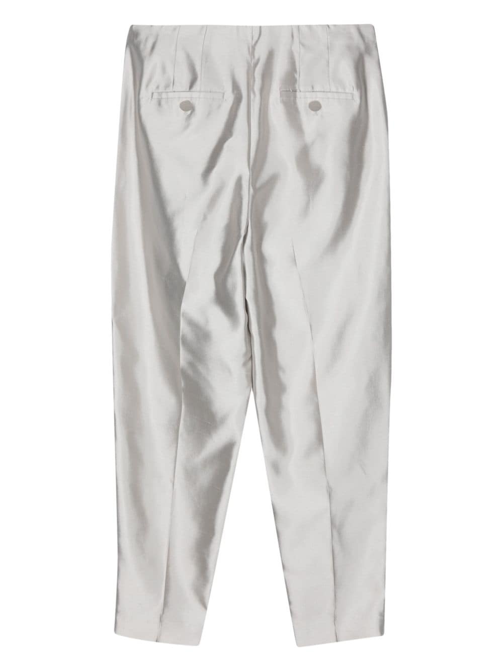 tapered cropped trousers - 2