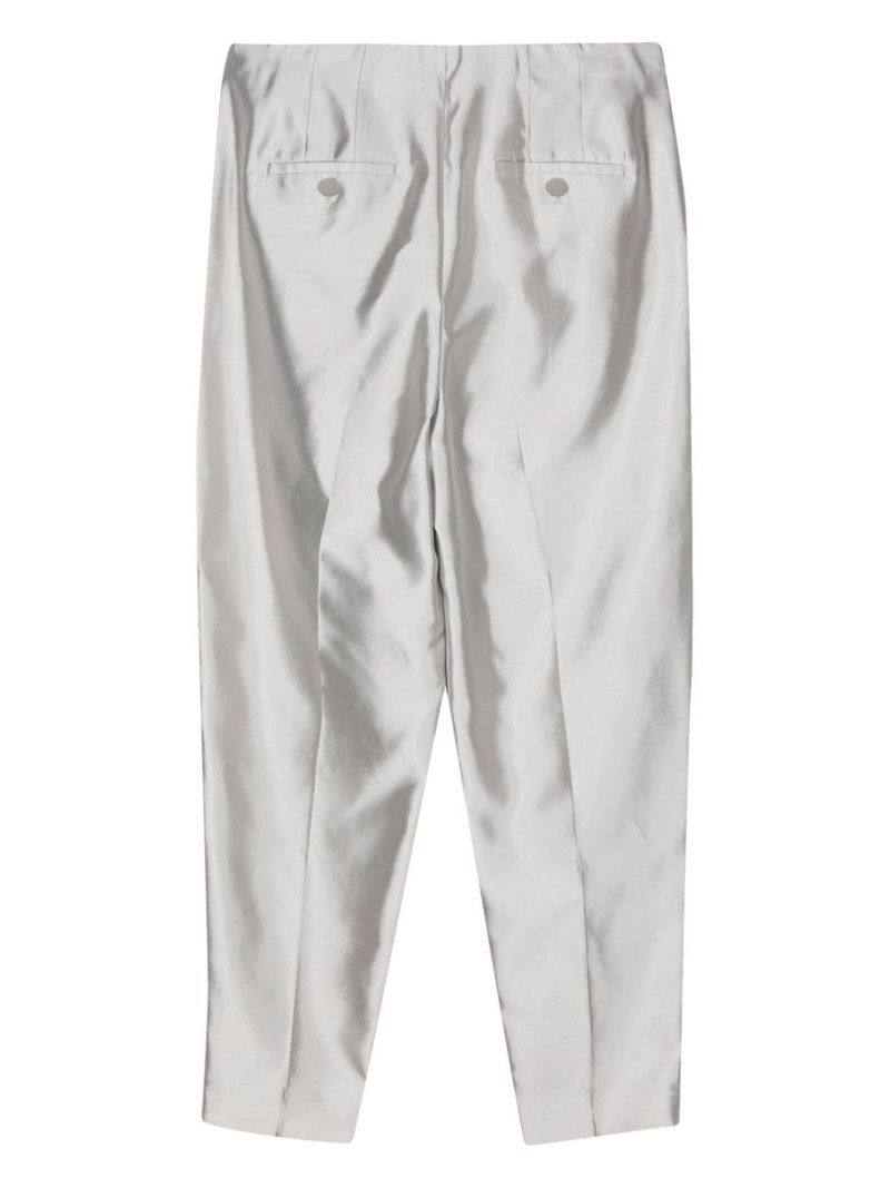 Theory tapered cropped trousers outlook