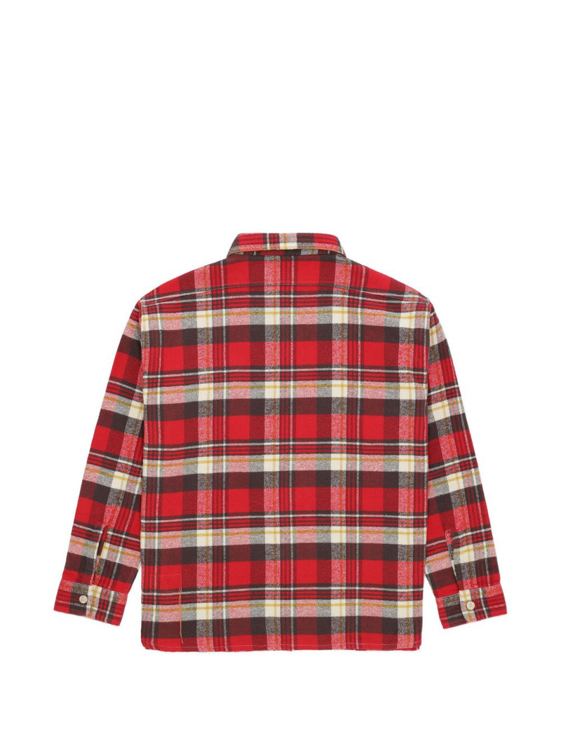 Mescal plaid patch-pocket shirt 7