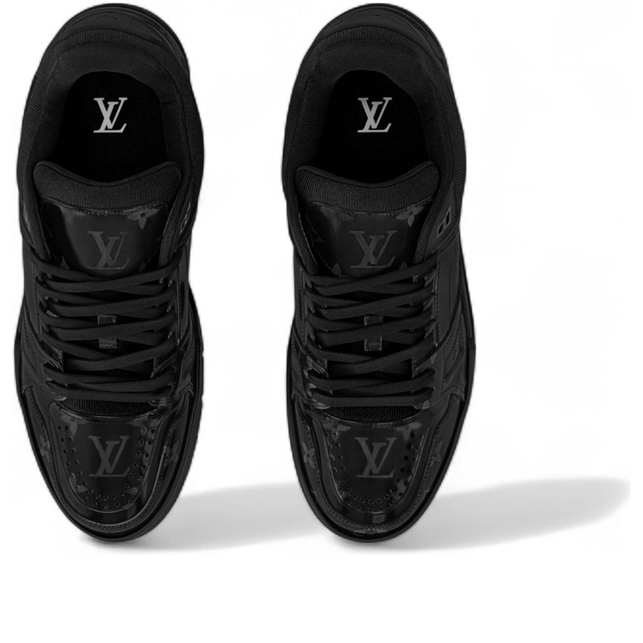 LOUIS VUITTON LV Trainer 'Denim Noir' 1AHDK8 - 3