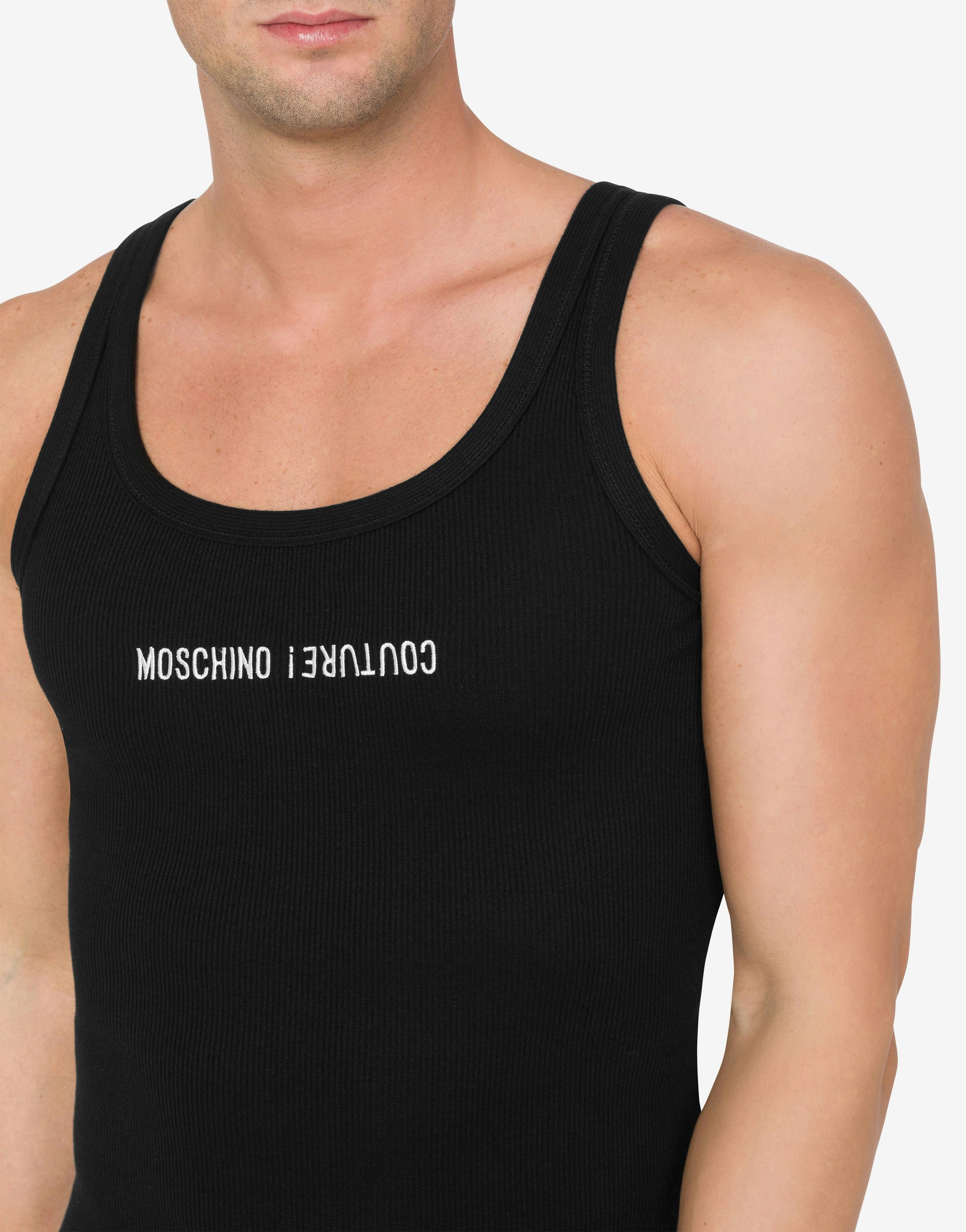 UPSIDE DOWN LOGO TANK TOP - 4