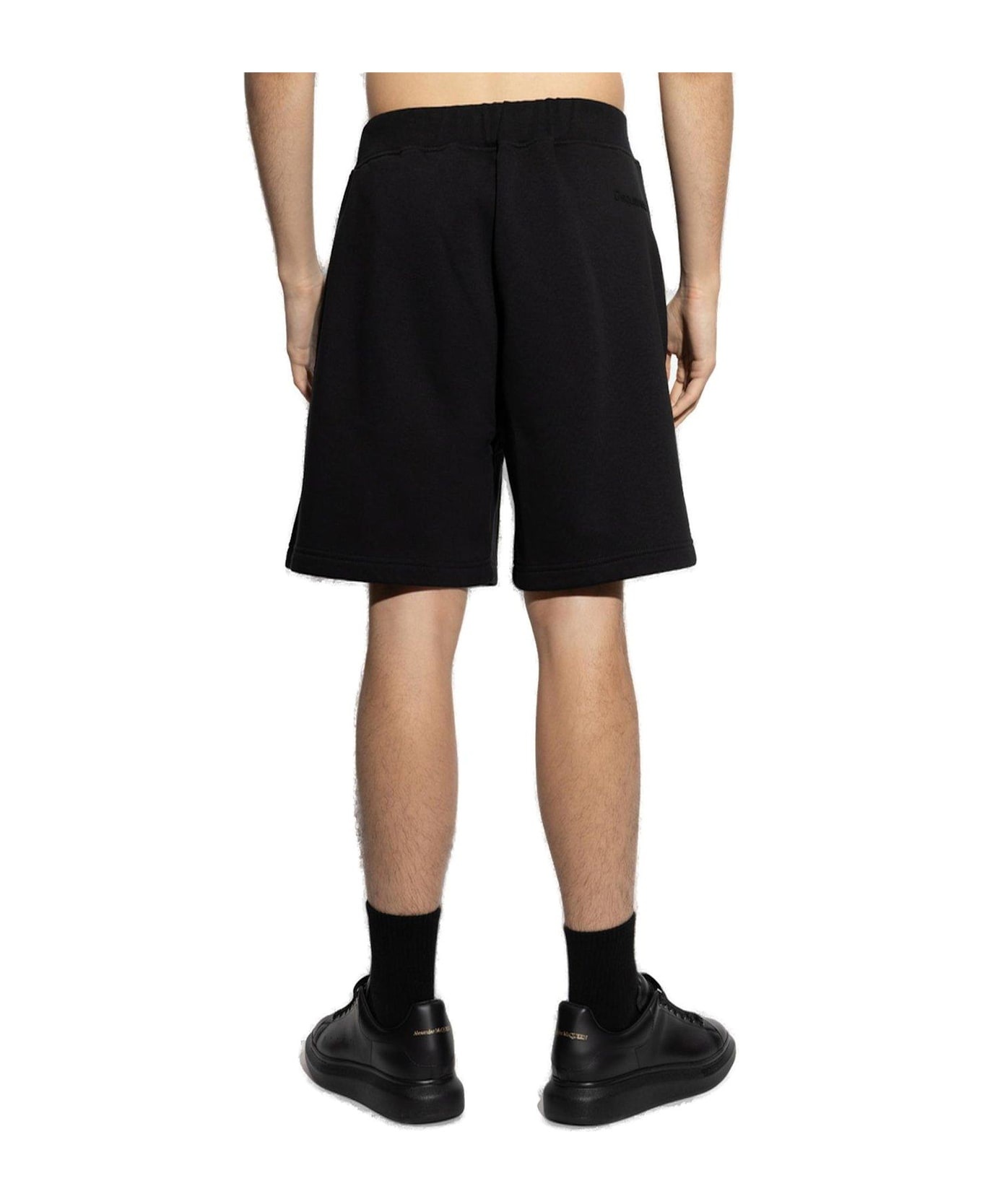 Logo-rubberised Elasticated Waistband Shorts - 3