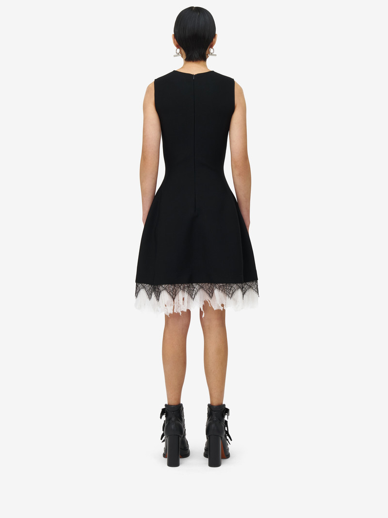 Cobweb Lace Knitted Dress 4