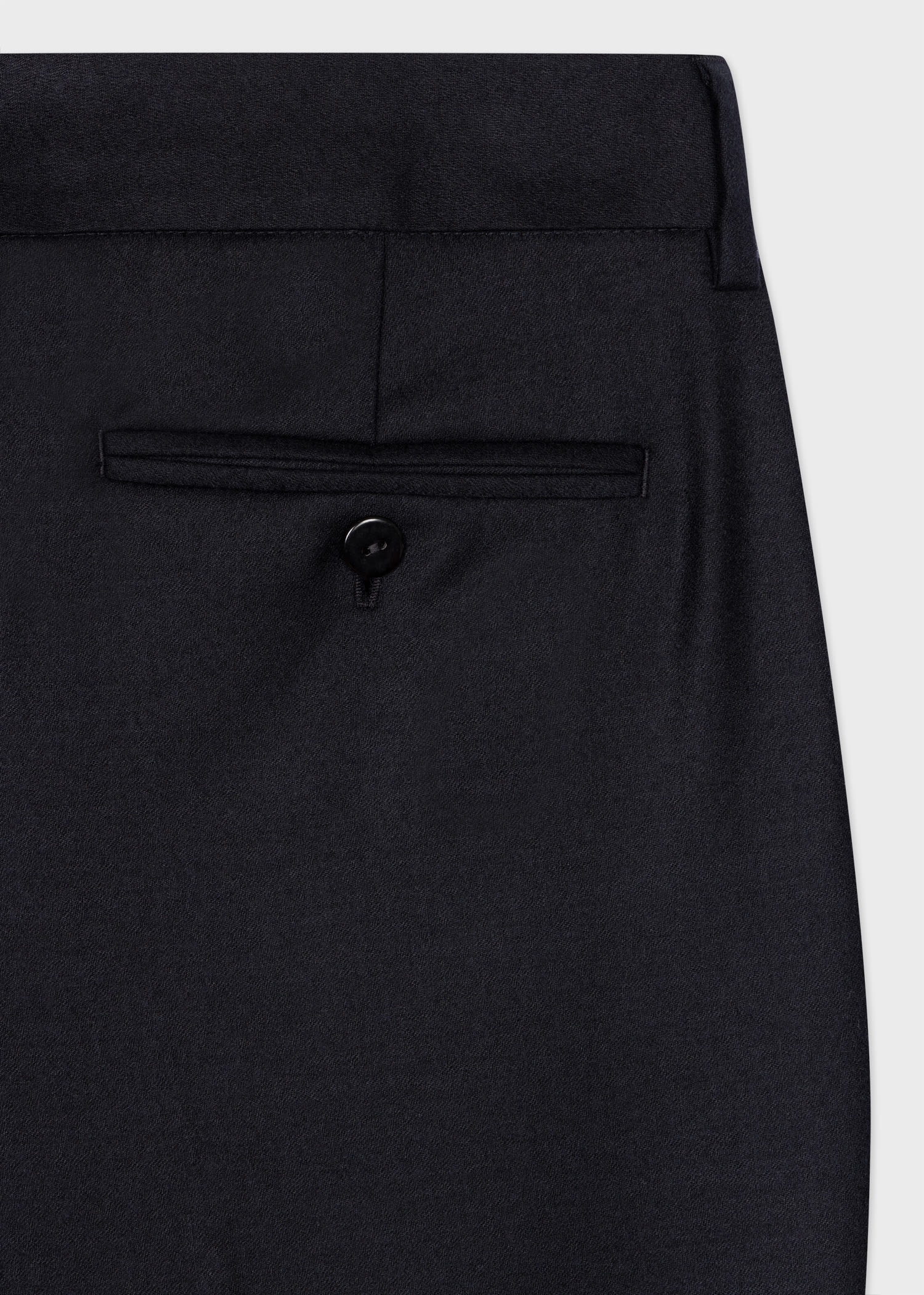 Tapered-Fit Wool Pants - 2