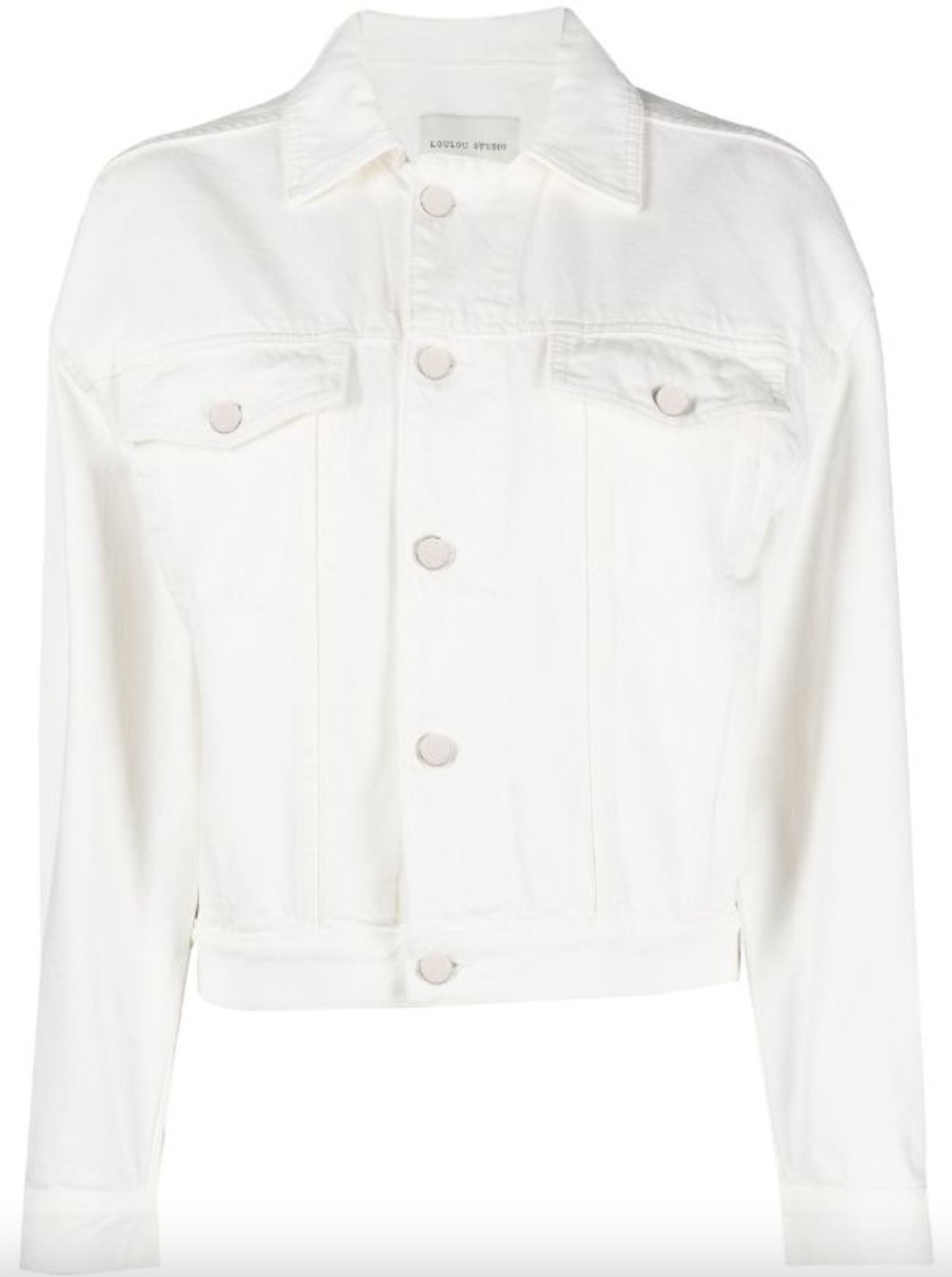 Dave Denim Jacket Ivory - 2