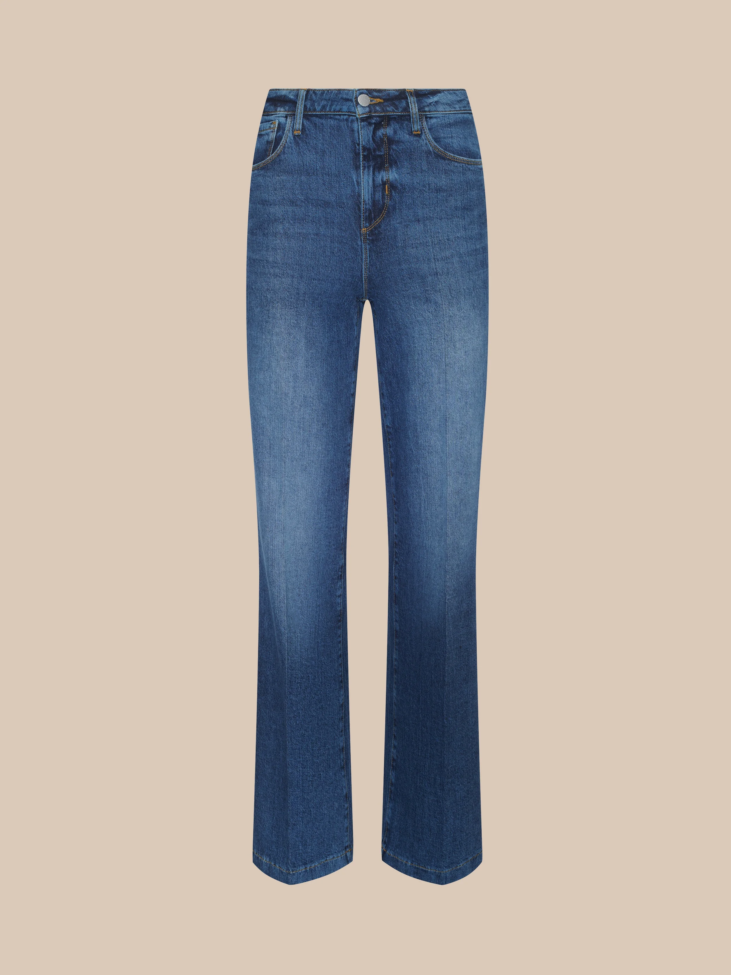 Clayton Wide-Leg Jean - 1