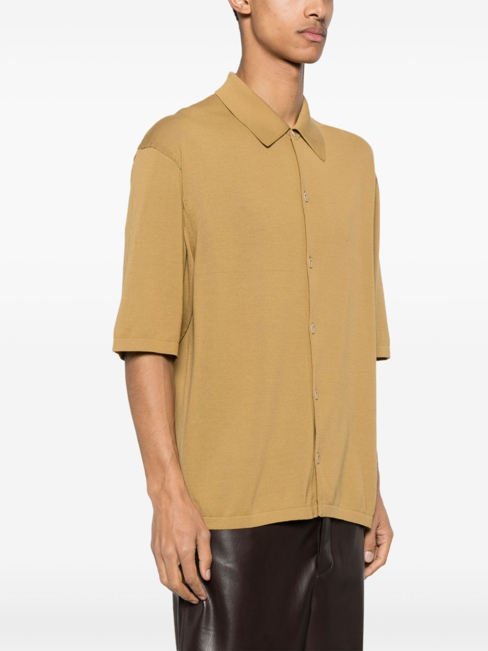 fine-knit cotton shirt - 3