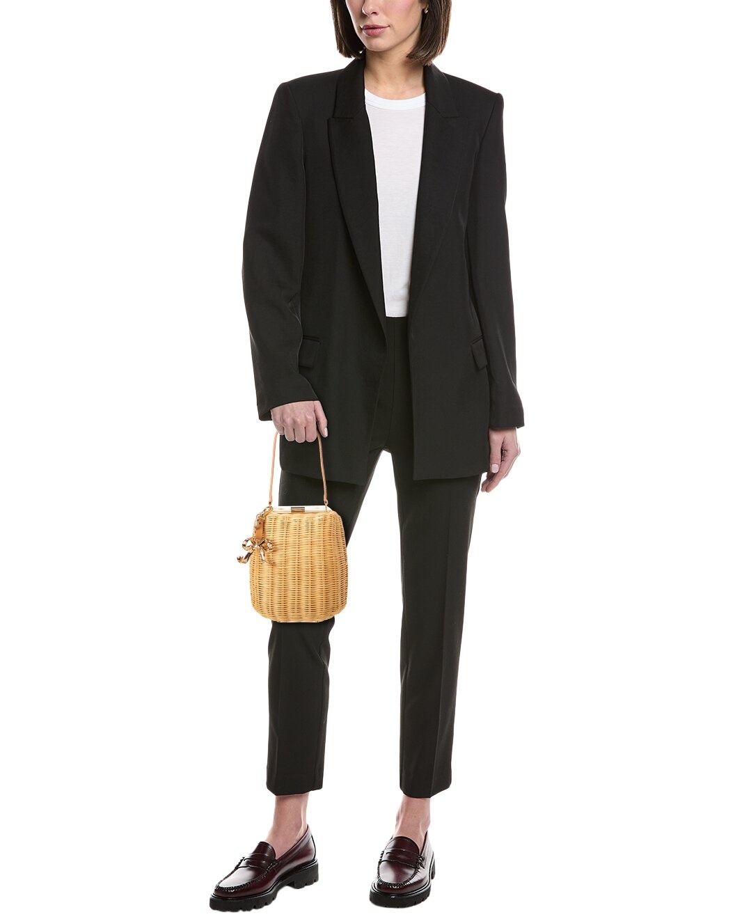 Self-Portrait Rattan Bag - 4