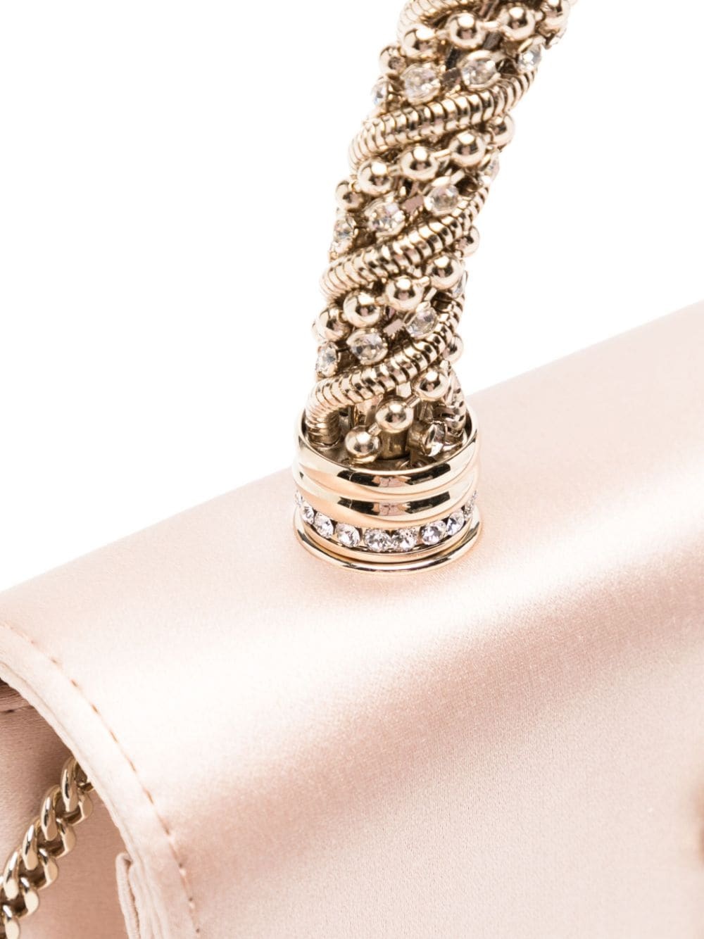 crystal-embellished crossbody bag - 3