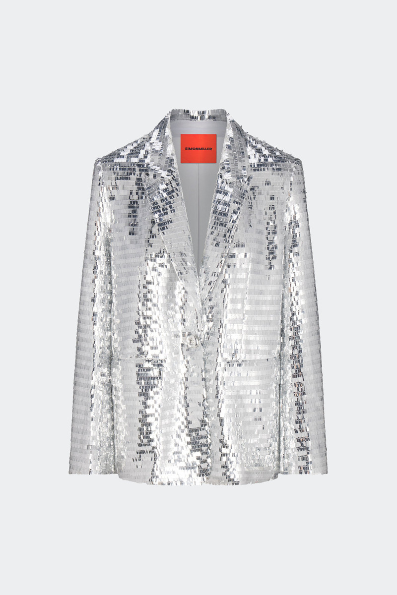 Lennox Jacket In Satellite Silver 1
