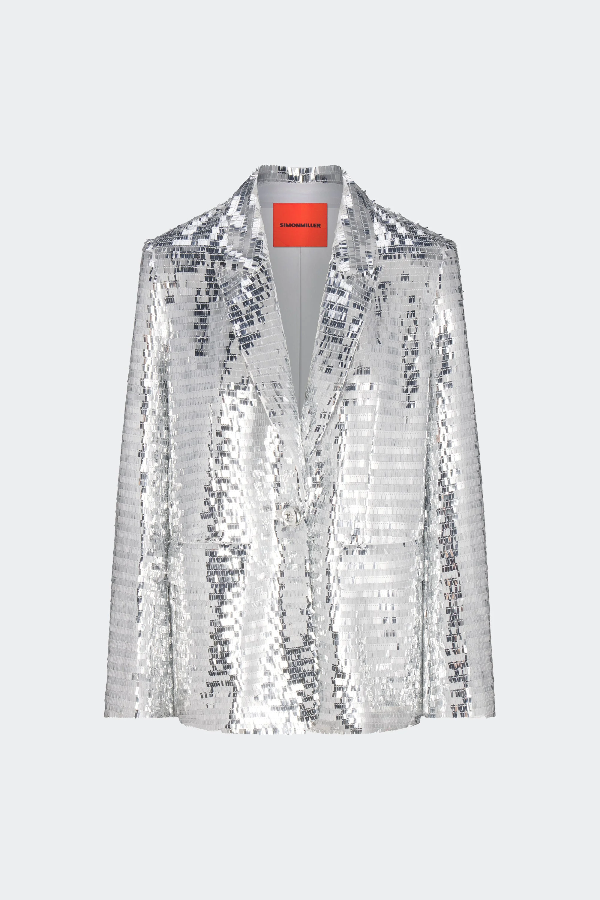 Lennox Jacket In Satellite Silver - 1