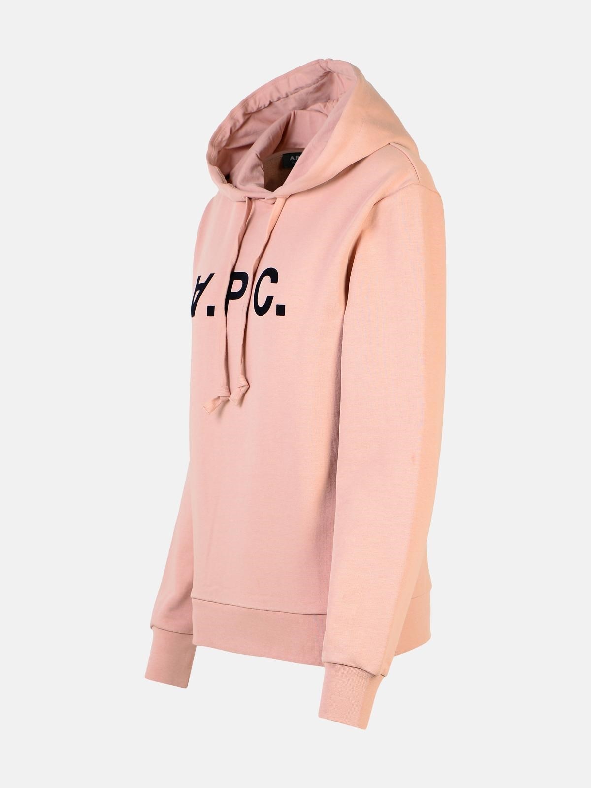 LIGHT PINK COTTON SWEATSHIRT - 2